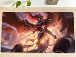 MTG Demand Answers Table Playmat TCG CCG Play Pad Trading Card Game Mat Mousepad - Image 1