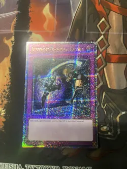 Yu-Gi-Oh! Different Dimension Ground Quarter Century Secret RA04-EN101 1st Ed - Image 1