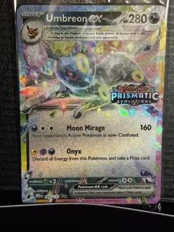 Umbreon Ex Stamped Pokemon Prismatic Evolutions Promo Surprise Box 60/131 Sealed - Image 1