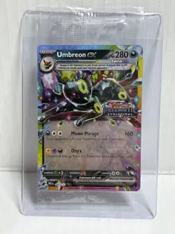 Umbreon Ex Stamped Pokemon Prismatic Evolutions Promo Surprise Box 60/131 Sealed - Image 1