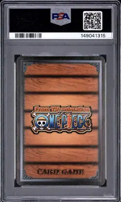 Psa 10 2002 BANDAI ONE PIECE CCG JAPANESE MASTER OF THE SEA C16 TASHIGI - Image 2
