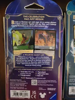 Disney Lorcana Trading Card Game starter deck Lot Of 4 - Image 5
