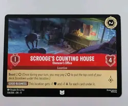 Disney Lorcana TCG - Winterspell: Scrooge's Counting House (134/204)-Uncommon-NM - Image 1