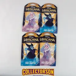 4x Disney Lorcana: The First Chapter Packs Lot - Brand New Sealed - Image 1