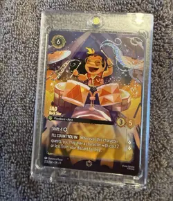 Disney Lorcana Floodborn Enchanted Holo Lilo - Rock Star 223/204 - Image 1