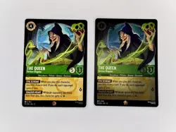 Disney Lorcana Wilds Unknown The Queen Devious Disguise 90/204 Legendary FOIL + - Image 4