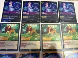 Disney Lorcana Foil Promo Lot of 12 NM. 4x Elsa , 4x Lady, 4x White Rabbit - Image 2