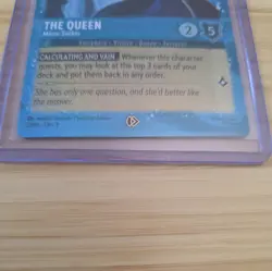 The Queen Mirror Seeker Glimmer Foil Disney Lorcana First Chapter Promo 12/P3 - Image 2
