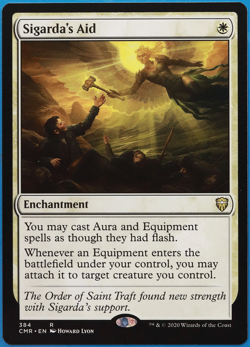 Sigarda's Aid Commander Legends MINT White Rare MAGIC CARD (ID# 503025) ABUGames - Image 1