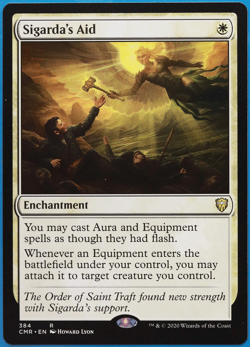 Sigarda's Aid Commander Legends MINT White Rare MAGIC CARD (ID# 503024) ABUGames - Image 1
