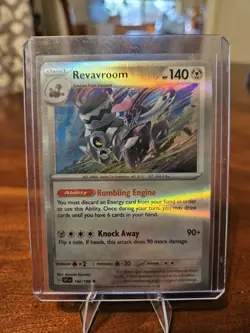 Pokemon Error Card - Revaroom Promo 142/198 - Holo Foil Error - Image 1