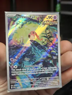 Pokemon TCG Scream Tail 065 Black Star Promo Holo Card Sealed, Near Mint - Image 1