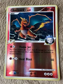 2009 Pokemon TCG Supreme Victors Charizard Lv.65 Reverse Holo Card 20/147 MP - Image 1