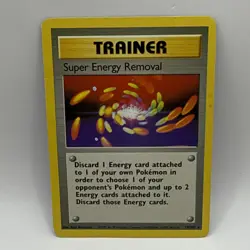 Super Energy Removal Trainer Card 79/102 - Pokemon - Wizards Of The Coast - HP - Image 1