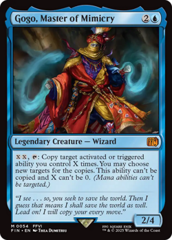 Gogo, Master of Mimicry FOIL Final Fantasy NM Creature Mythic Rare CARD ABUGames - Image 1