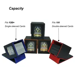 AEGIS GUARDIAN Card Deck Box for MTG, Commander Window Display, Trading Card ... - Image 4