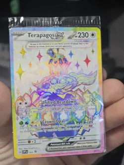 Terapagos ex 165 Sv: Scarlet & Violet SEALED Promo Cards Holo WITH code card - Image 1