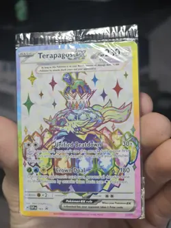 Terapagos ex 165 Sv: Scarlet & Violet SEALED Promo Cards Holo WITH code card - Image 2