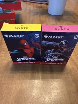 Magic The Gathering MTG Marvel Spider Man Welcome Decks - Black And White - Image 3