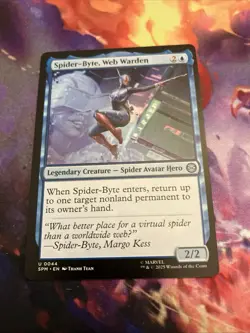 MTG, Spider-Byte, Web Warden 44 Marvel's Spider-Man Regular - Image 1