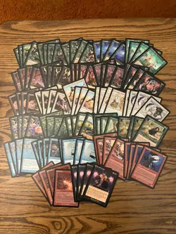 Mtg Odyssey Lot x100 - Magic the Gathering Mtg Cards Odyssey Edition - Image 1