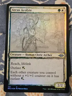 Arcus Acolyte Foil Showcase - Modern Horizons 2 MTG Magic LP - Image 4