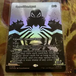 Opposition Agent - (Borderless) - Marvel's Spiderman (MAR) - MTG - Image 1