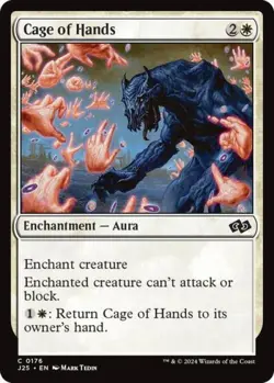 Cage of Hands - Near Mint MTG Foundations Jumpstart - Image 1