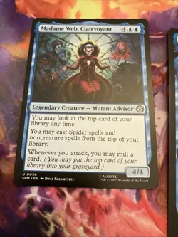 Madame Web, Clairvoyant - 36 - NM - Marvel's Spider-Man - MTG - Image 1