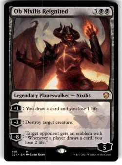 Ob Nixilis Reignited Commander 2021 Regular MTG - Image 1