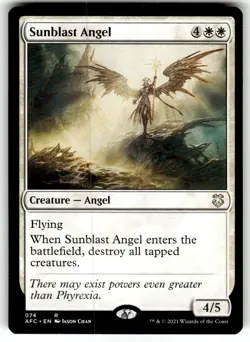 Sunblast Angel Commander: Adventures in the Forgotten Realms Regular MTG - Image 1
