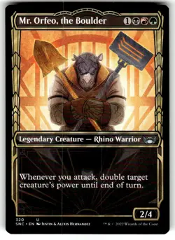 Mr. Orfeo, the Boulder (Showcase) Streets of New Capenna Regular MTG - Image 1