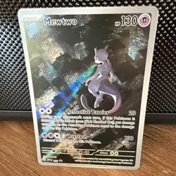 Pokemon TCG Mewtwo 052 SV Scarlet & Violet Promo Cards Holo Promo English 2023 - Image 1