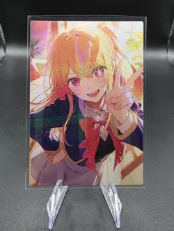 Ruby Hoshino Holographic Anime Collectible Trading Card - Image 1