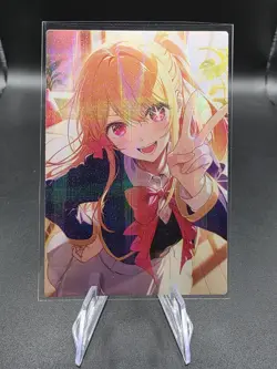 Ruby Hoshino Holographic Anime Collectible Trading Card - Image 2