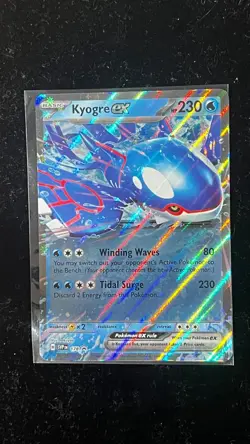 Kyogre ex Promo Holo SV: Scarlet & Violet Promo Cards 178 NM - Image 1