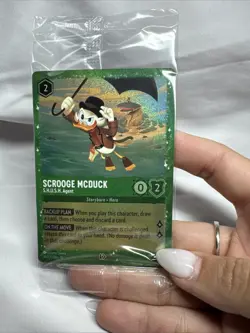 Scrooge McDuck - S.H.U.S.H. Agent 36 Disney Lorcana Promo Card Holo SEALED - Image 5