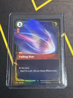 Riftbound Falling Star Card Origins OGN 029/298 League Of Legends English 29/298 - Image 1