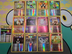 Pokemon Evolutions XY Reverse Holo Bundle Of 13 Cards MP-HP - Image 1