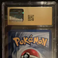 CGC Pristine 10 Chimchar POP Series 6 14/17 Pokemon Card 2007 - Image 3