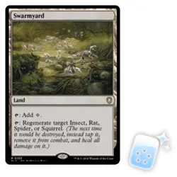 SWARMYARD Bloomburrow: Commander Magic MTG MINT CARD - Image 1