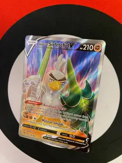 Pokemon Galarian Sirfetch'd V 174/185 Vivid Voltage Full Art Holo Rare TCG 2020 - Image 4