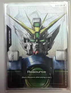 Gundam card Game Resource Wing Gundam Zero C+ Newtype Rising GD01 R-004 parallel - Image 1