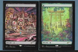 Secret Lair Drop The Tokyo Lands Non-Foil Set Of 5 Cards Never Played MTG - Image 2