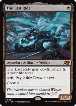 The Last Ride [Aetherdrift] Foil Near Mint - Image 1