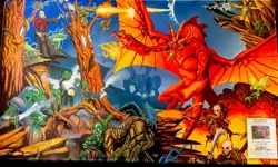 Christopher Rush Goblin Kerfuffle #01/25 Playmat | Unpublished MTG Art | COA CD - Image 1