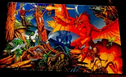 Christopher Rush Goblin Kerfuffle #01/25 Playmat | Unpublished MTG Art | COA CD - Image 2