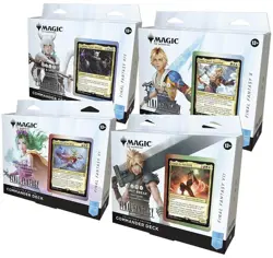 ⭐ Magic The Gathering MTG Final Fantasy Collector’s Commander Deck Bundle - NEW - Image 1