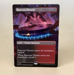 MTG Raucous Theater - Borderless - MKM NM - Image 1