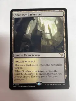 Shadowy Backstreet Murders at Karlov Manor #268 Rare - Image 1